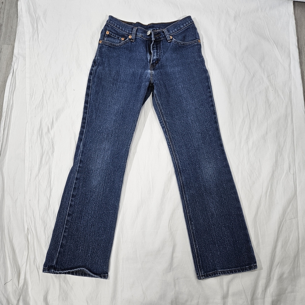Levi's Dark Blue Bootcut Jeans
